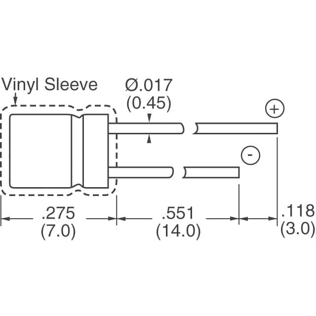 ECE-A1HKA3R3B Panasonic Electronic Components  Condensadores electrolíticos de aluminio